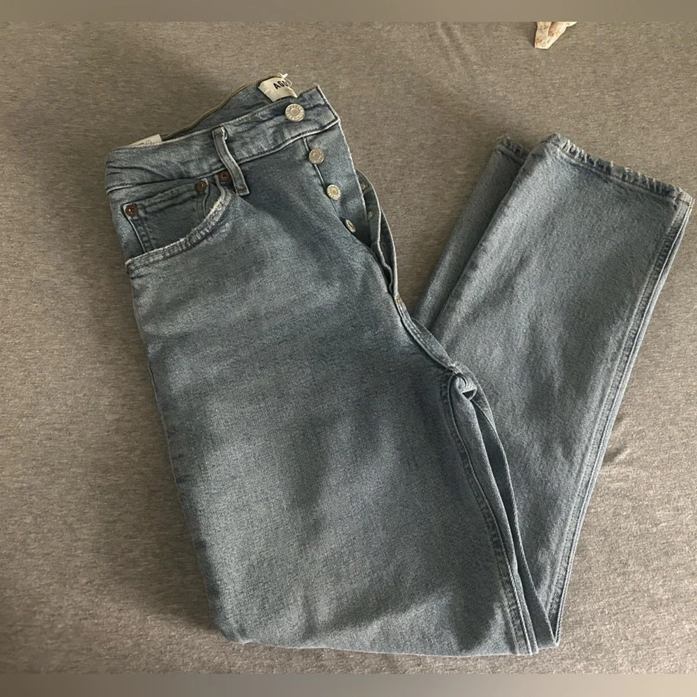 Agolde Riley jeans size 28 - Picture 3 of 5